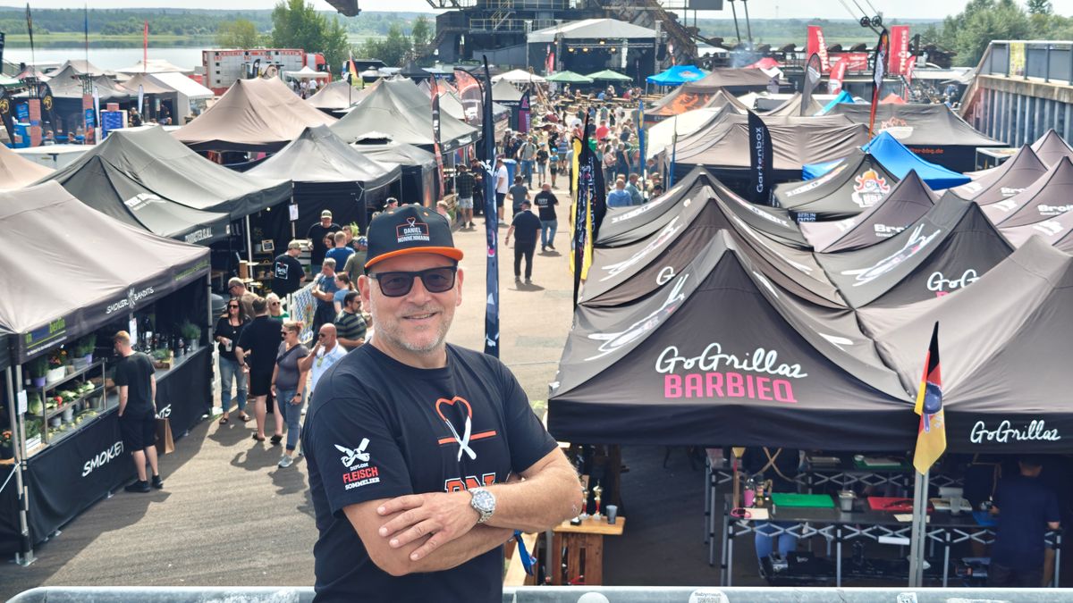 Daniel Nonnenmann Panorama über das GBA Festival-Gelände