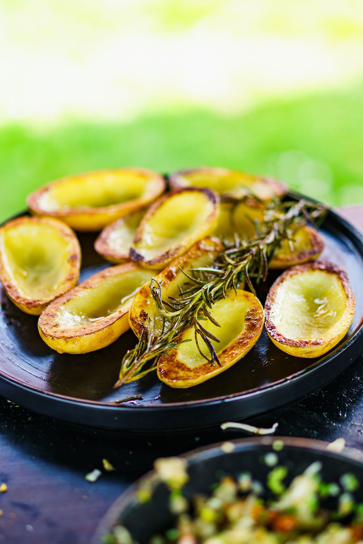 Gegrillte Kartoffeln mit Rosmarin